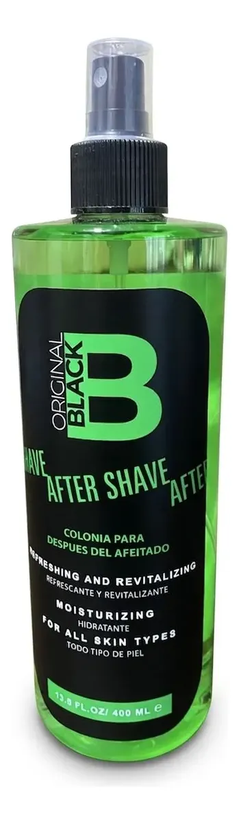 After Shave Verde Original Black 400ml