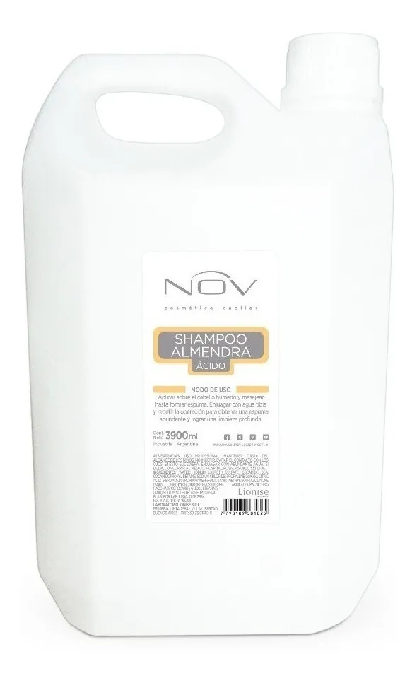 shampoo almendras