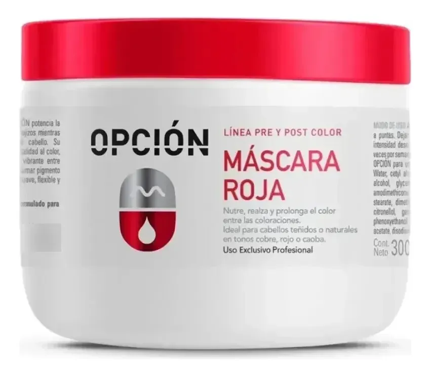 Mascara Nutricion Opcion Matizadora Rojo