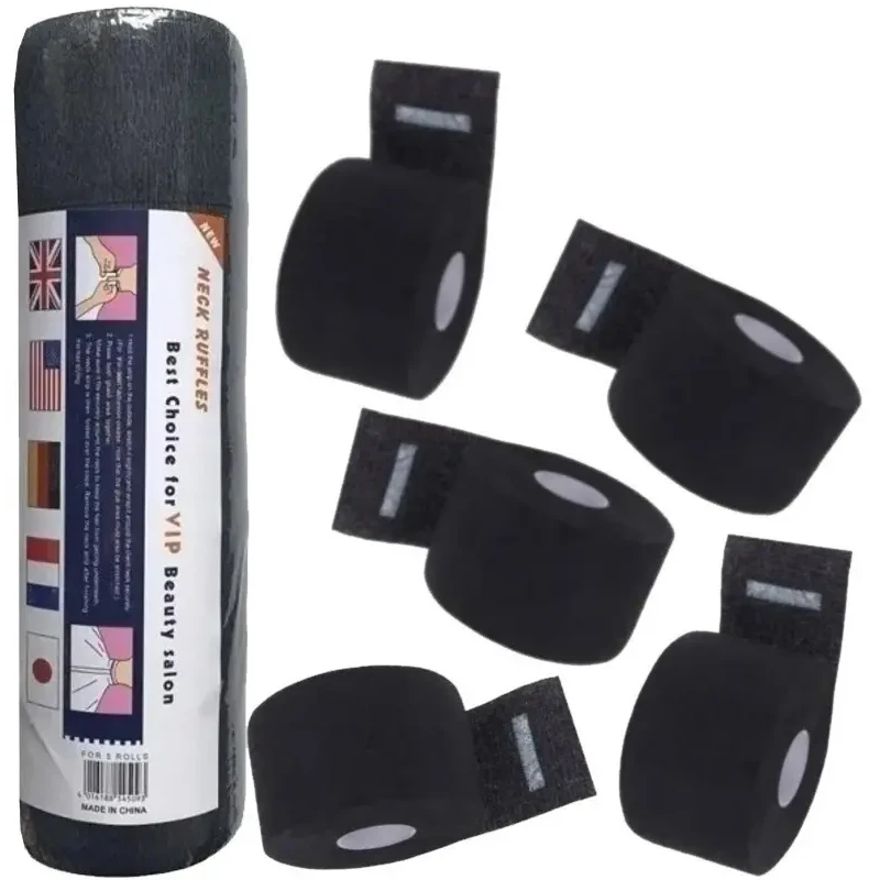Tubo papel cuello Negro Aleman