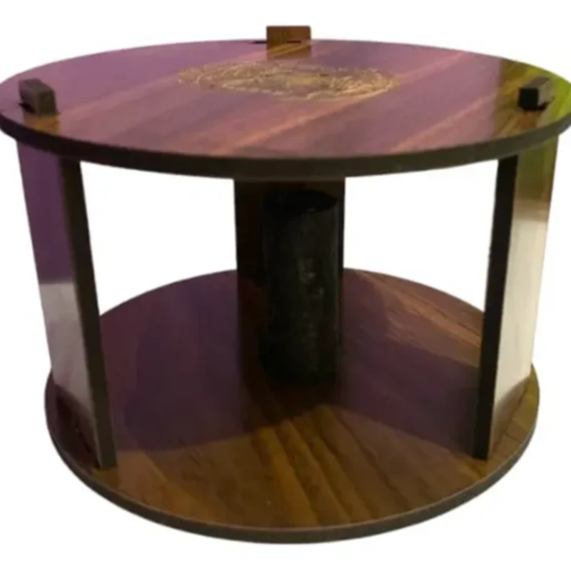 Porta Papel Cuellito de Madera
