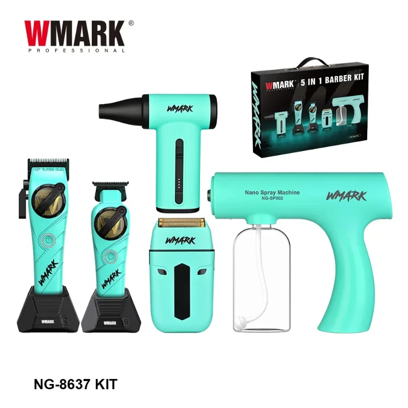 Maletin Kit WMark 5 en 1 Celeste
