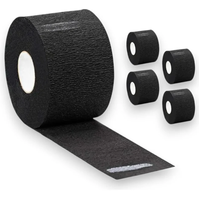Rollo Papel Cuello Negro x100