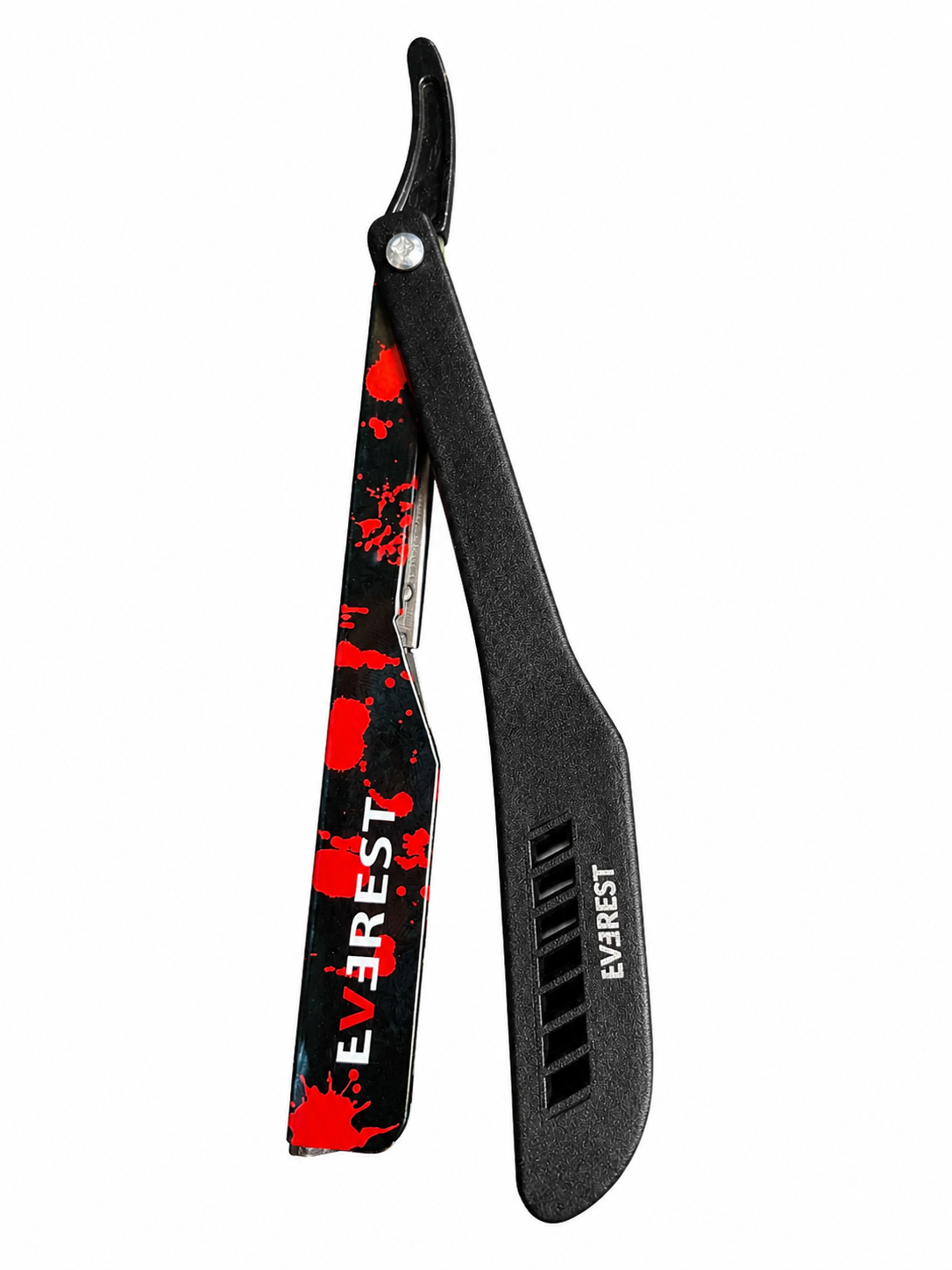Navaja de Carril Estampada Everest Negra y Roja
