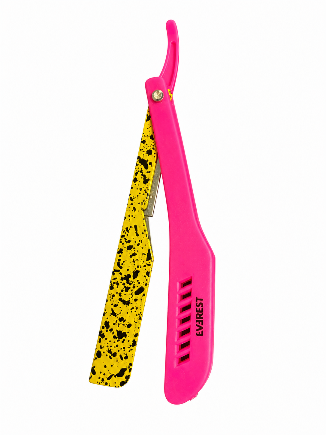 Navaja Everest estampada Rosa y Amarilla